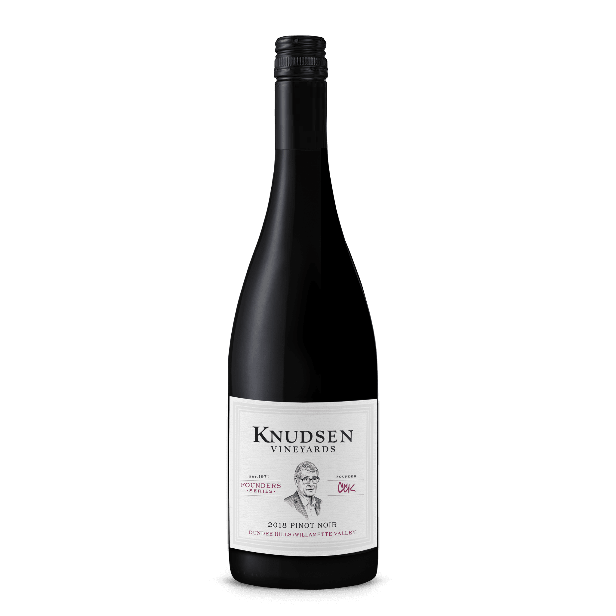 Knudsen Founders Series Dundee Hills CCK Pinot Noir 2022 750 ML